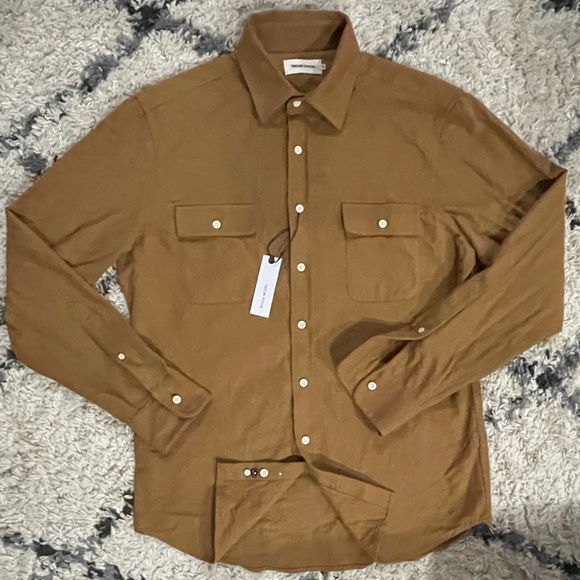 NWT Taylor Stitch Yosemite Shirt in British Khaki size medium - Picture 7 of 7